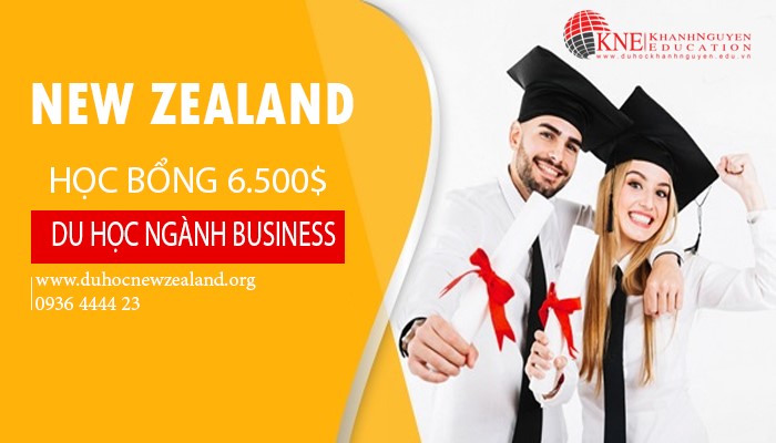 Du Học Ngành Business Với Học Bổng 6.500$NZ Tại New Zealand