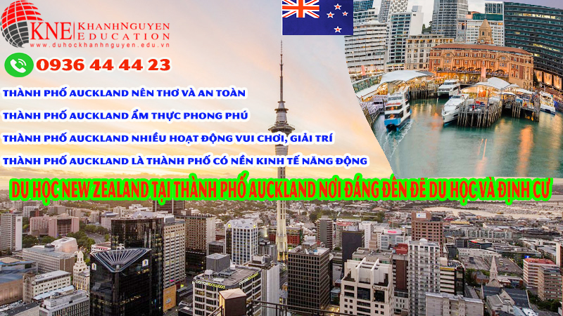 Du học New Zealand tại Thành phố Auckland