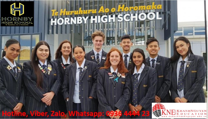 Trường Trung Học Phổ Thông Hornby High School Tại New Zealand