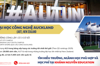 TRƯỜNG ĐẠI HỌC CÔNG NGHỆ AUCKLAND NEW ZEALAND