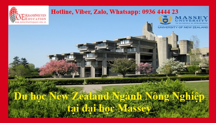Du học New Zealand Ngành Nông Nghiệp tại đại học Massey