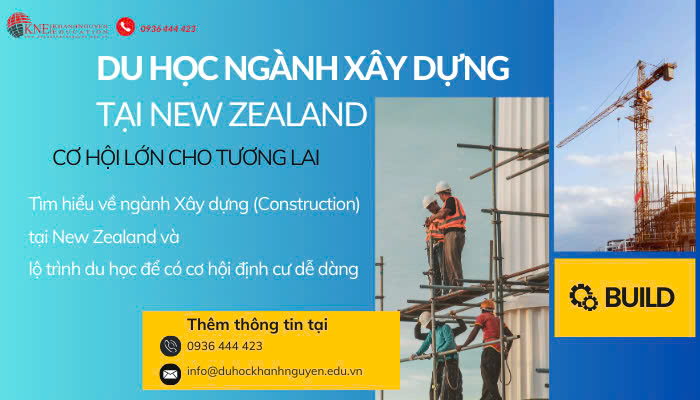 DU HỌC NGÀNH XÂY DỰNG TẠI NEW ZEALAND