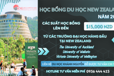 Học Bổng Du Học New Zealand Năm 2025